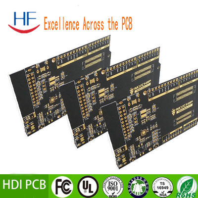 浸透金 HDI 1オンス FR4 PCB プリント回路板